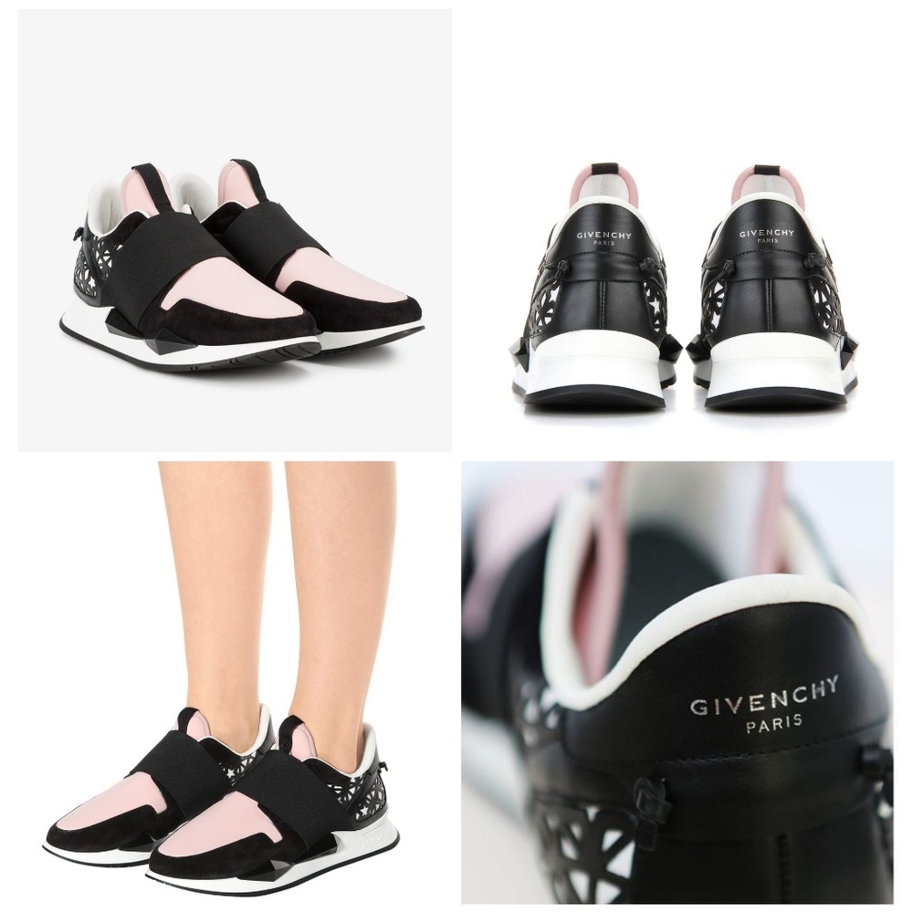 SOLD!  Givenchy Leather Runner Active Sneakers - Picture 3 of 8